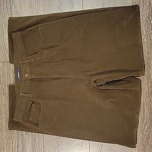 ❤️ 90'S VINTAGE BILL BLASS HIGH RISE SUEDED STRAIGHT LEG PANTS, 8 (29)